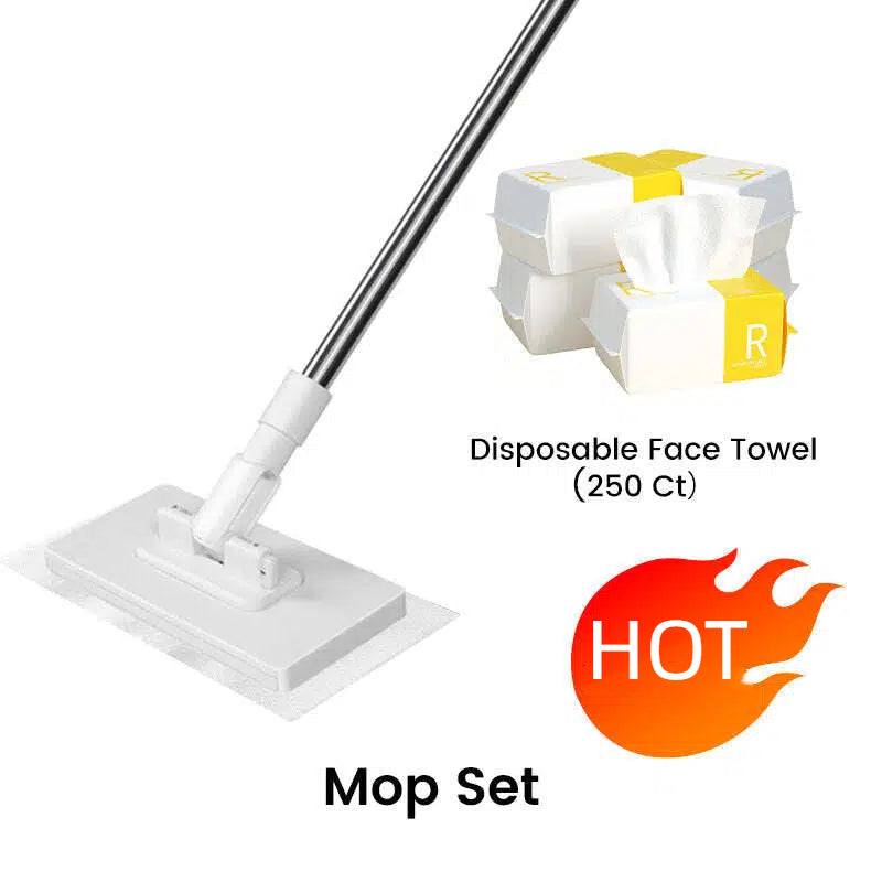 💦Last Day Sales 50% OFF🧹Disposable Dust Mop with 4 Reusable Cloths
