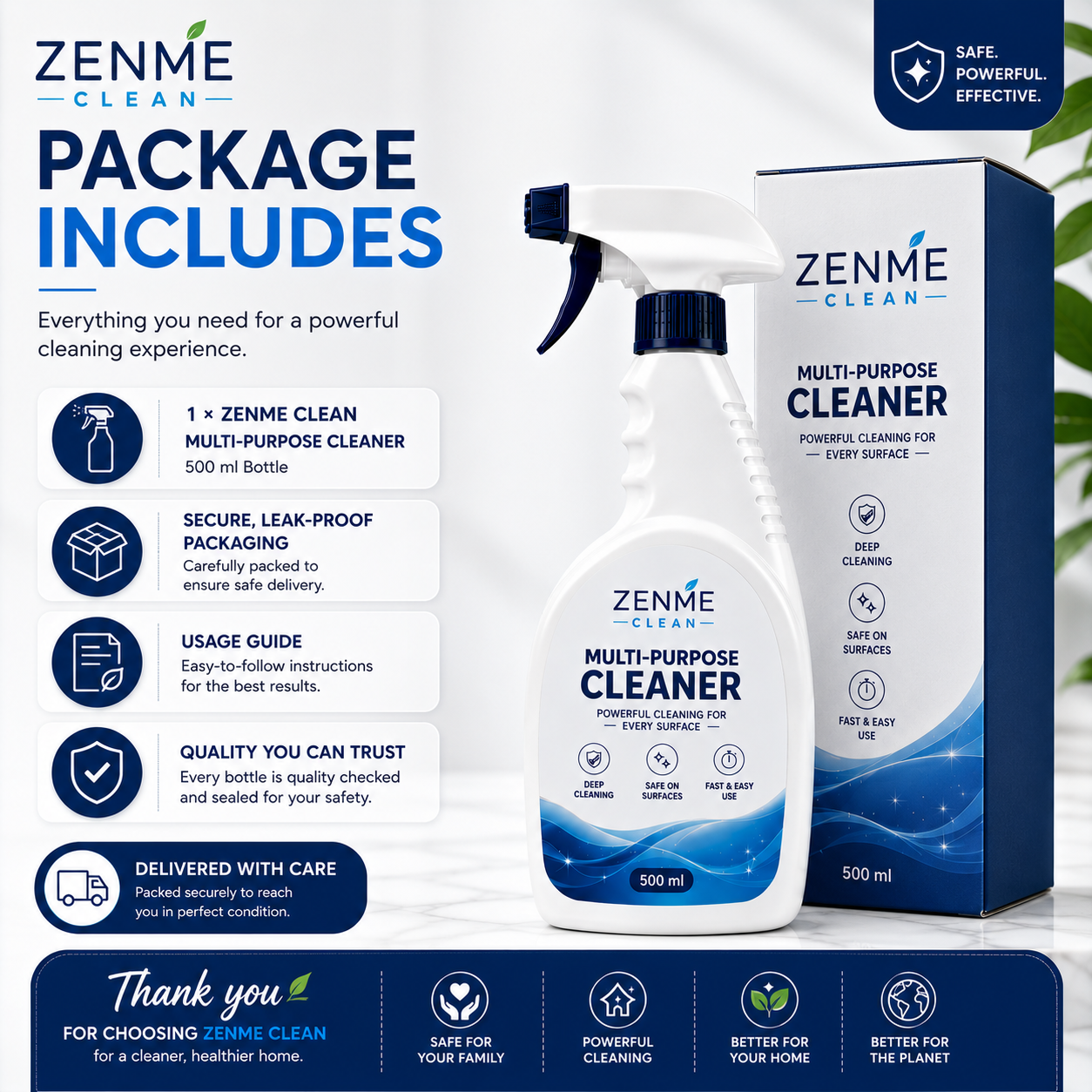 Highly Effective Mould Removal Spray - Prevents Mould Regrowth🦠 - Zenme Clean