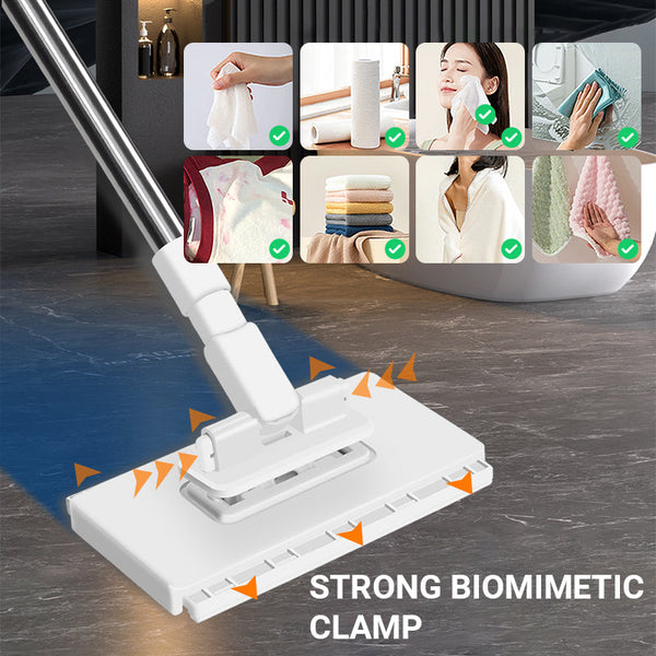 💦Last Day Sales 50% OFF🧹Disposable Dust Mop with 4 Reusable Cloths